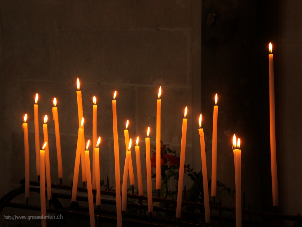 France, Burgundy, Candles