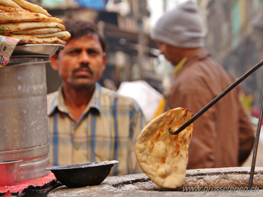 India, Delhi, Chapati