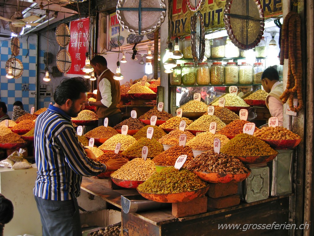 India, Delhi, Spices