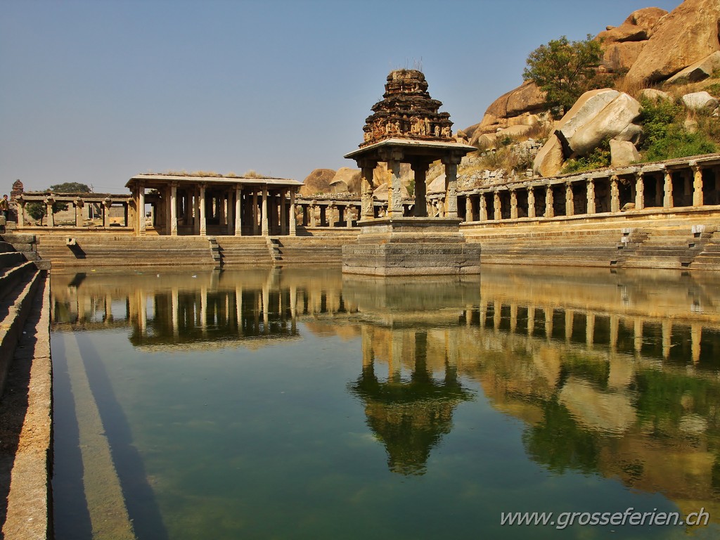 India, Hampi, Bazar