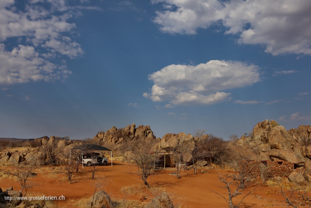 Namibia, Hoada, Campsite
