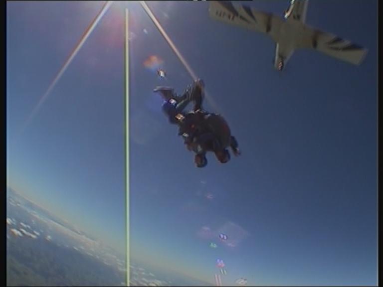 Schweiz, Beromünster, Skydive