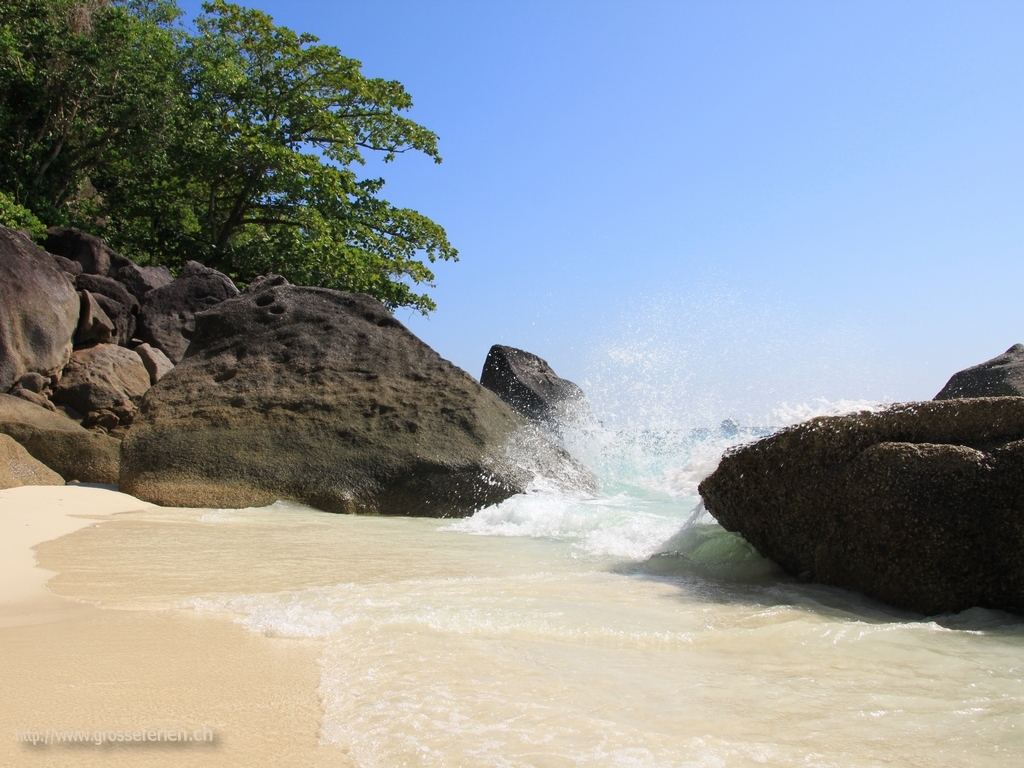 Thailand, Koh Similan, Beach