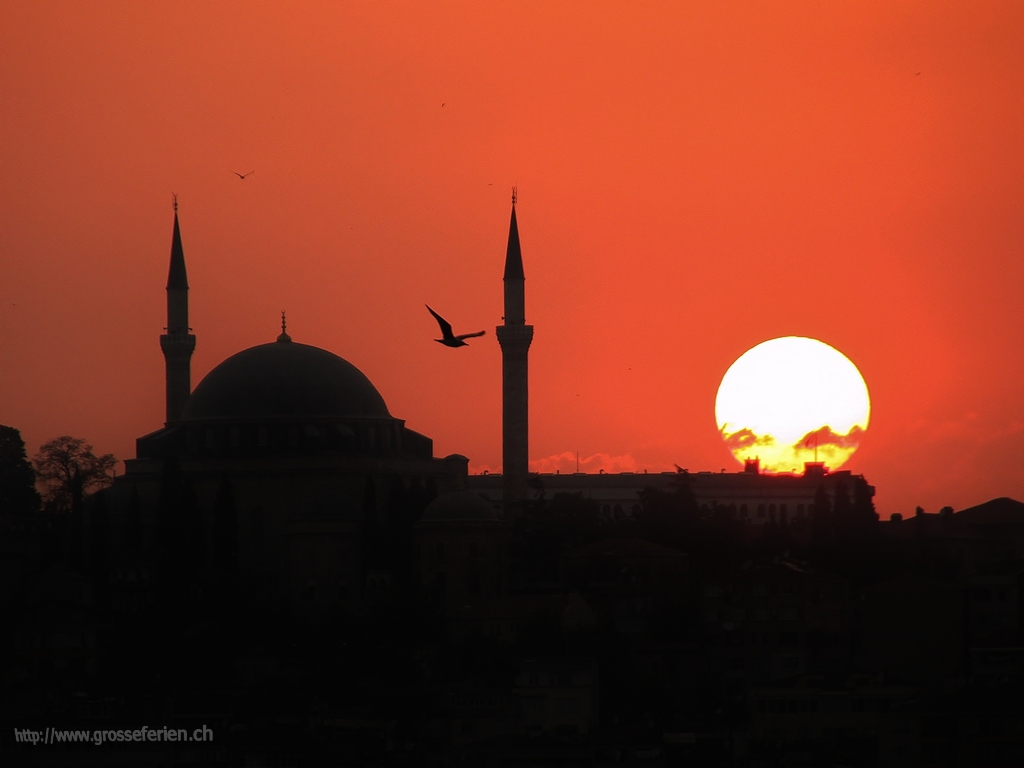Turkey, Istanbul, Sunset